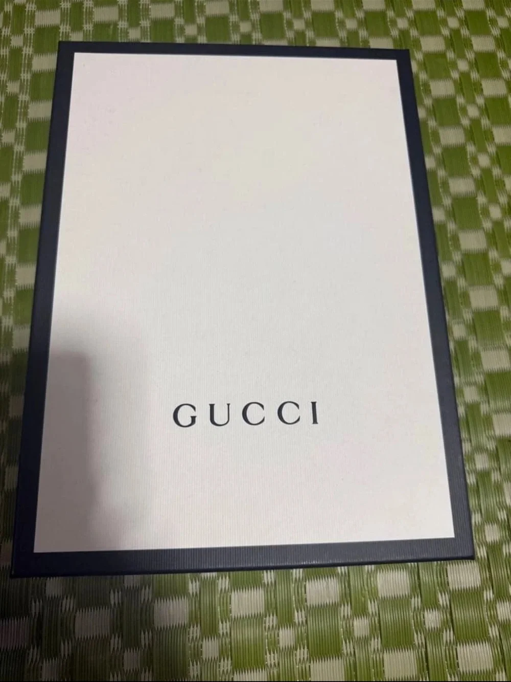Gucci Beige/Brown GG Supreme Canvas Wristlet with Gold Hardware